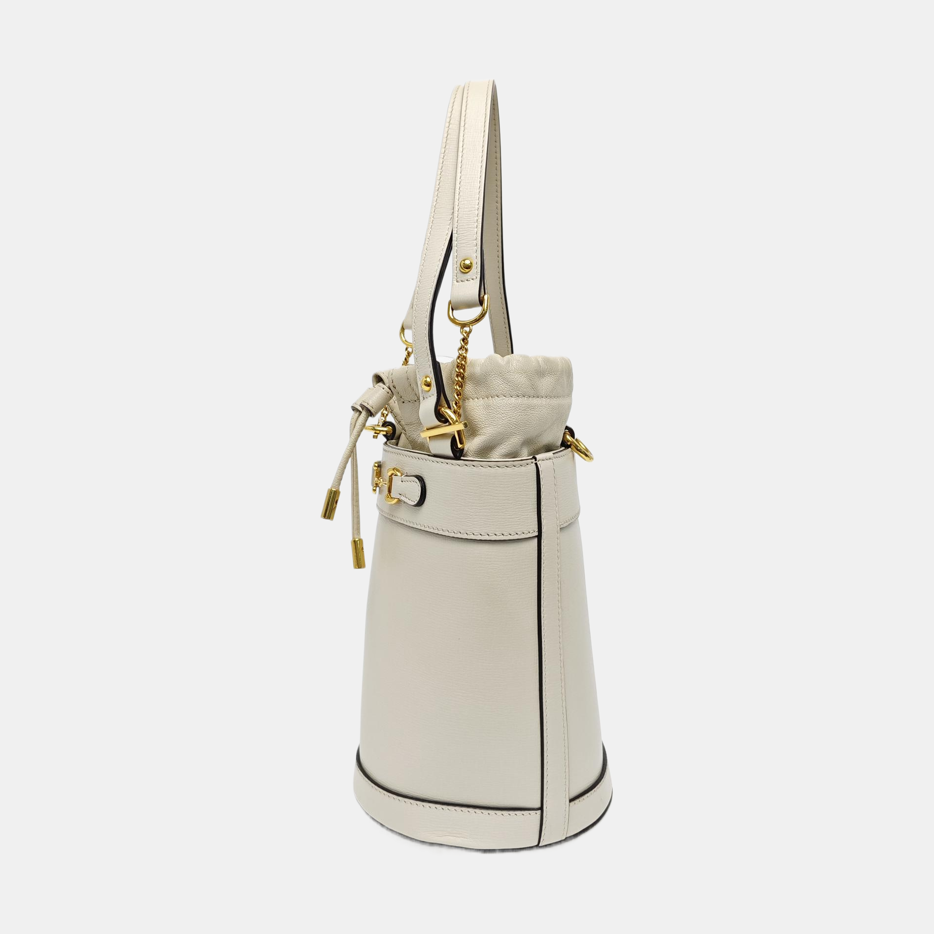 Horsebit 1955 Small Calfskin White