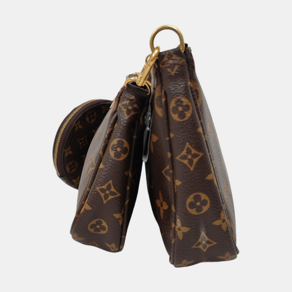 MULTI Monogram Coated Canvas Brown