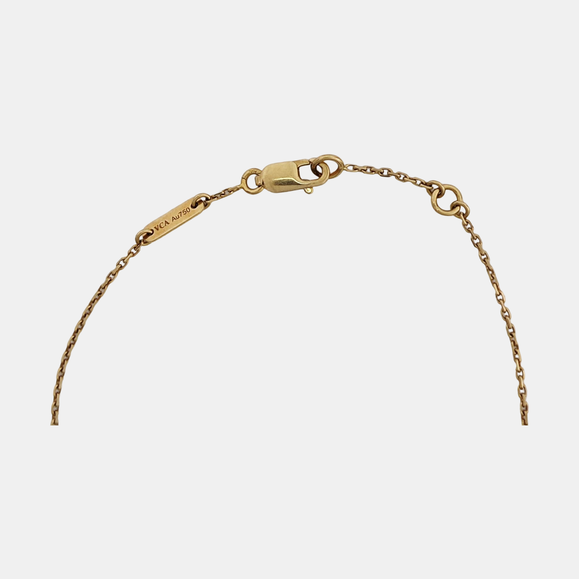 Sweet Alhambra 18k Gold Bracelet