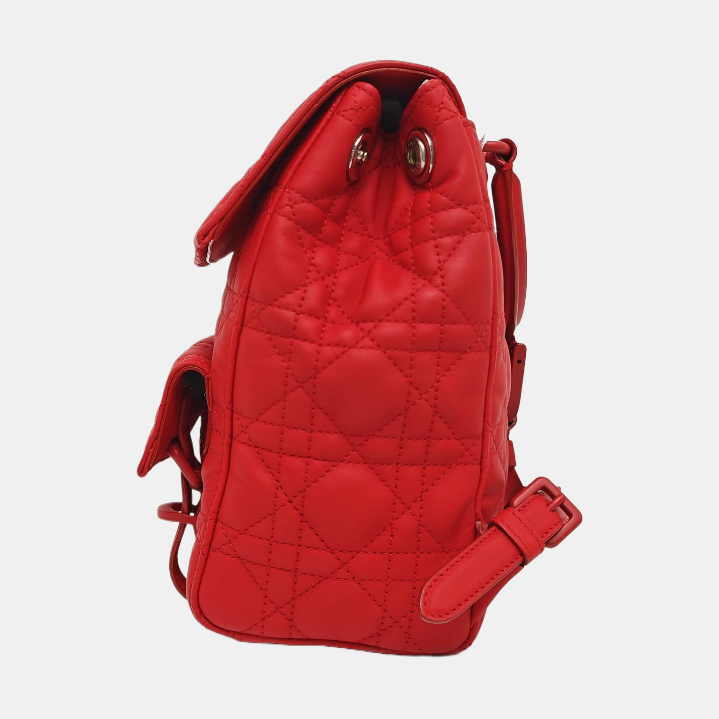 Stardust Cannage Calfskin Red