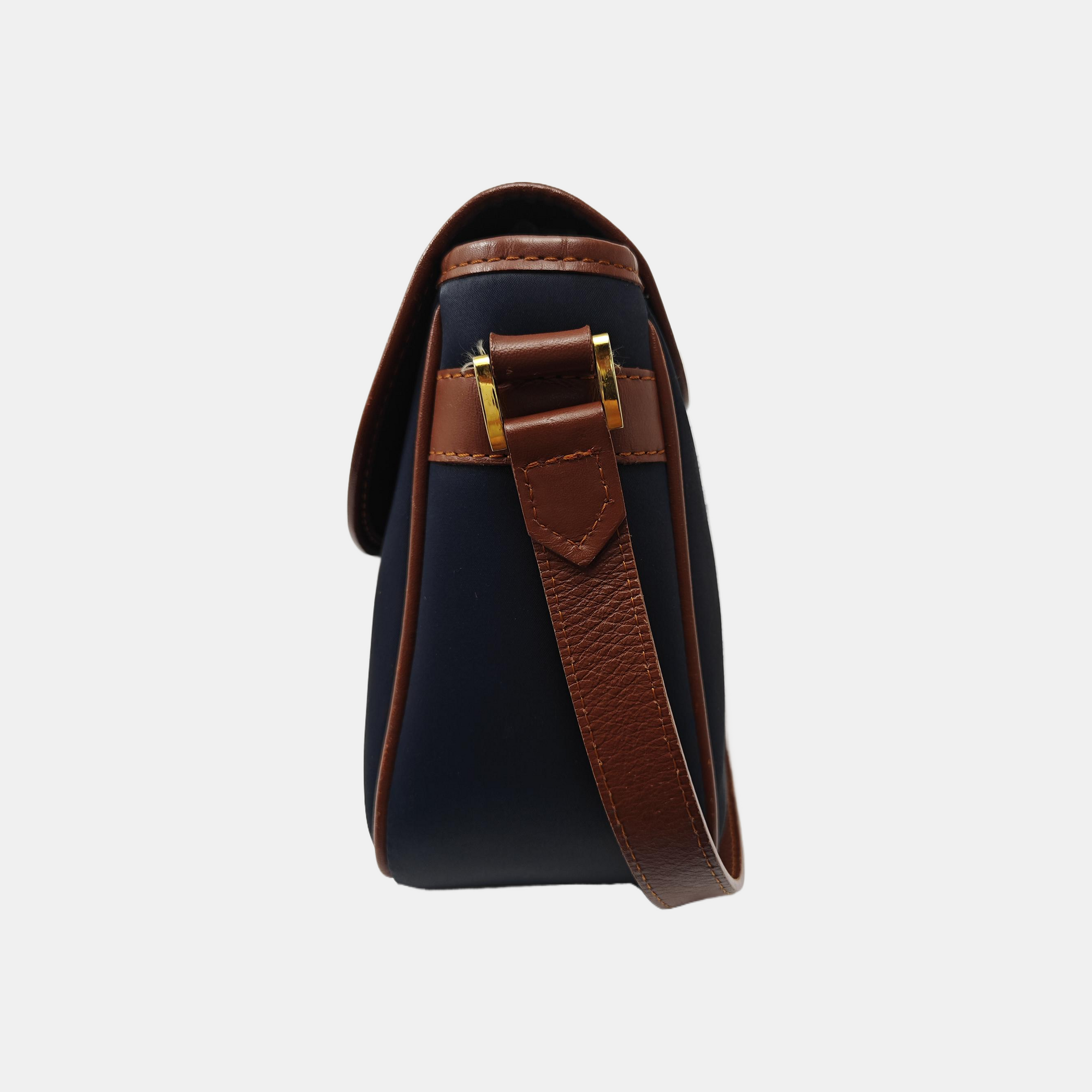 Nylon Shoulder Bag Blue