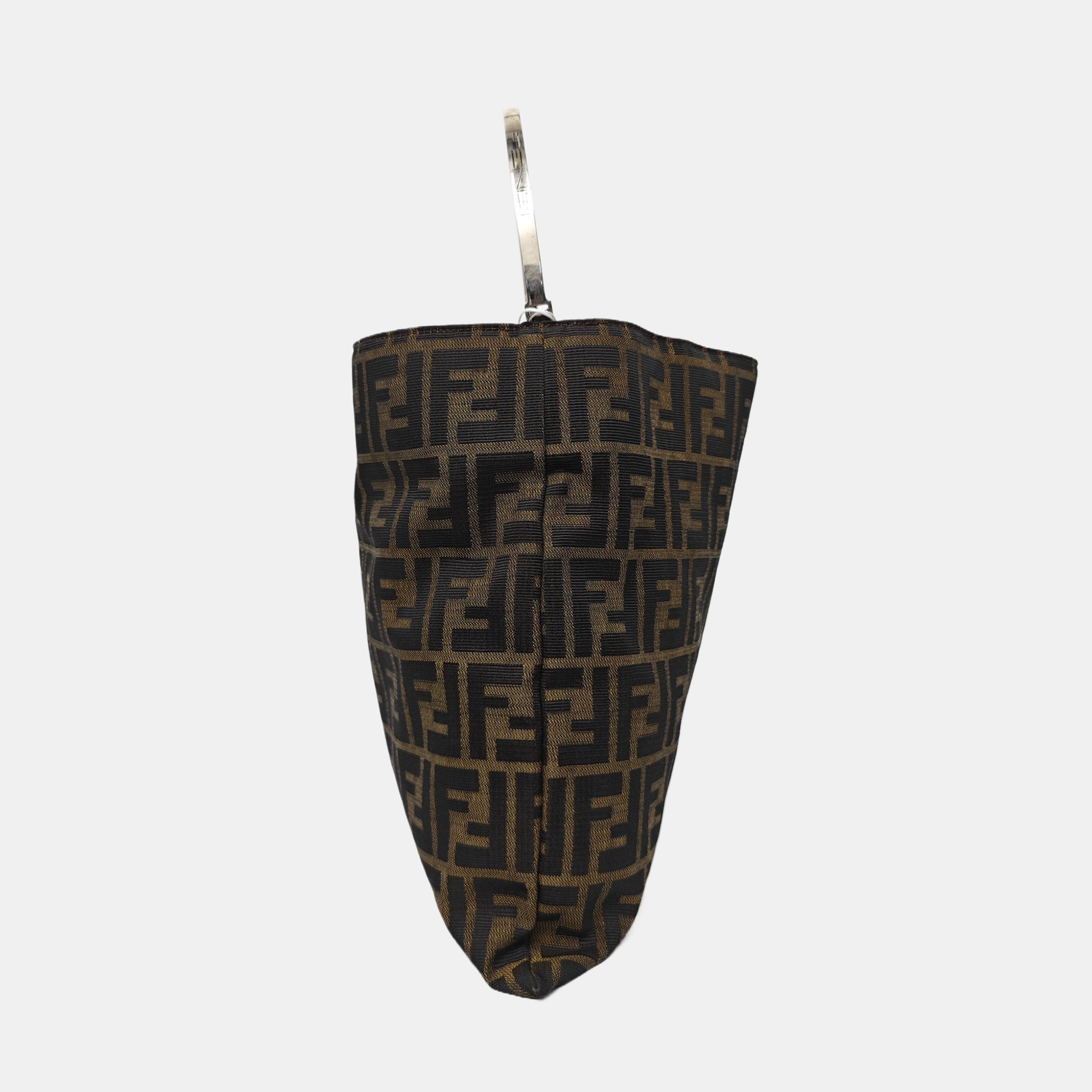 Canvas Top Handle Bag Brown