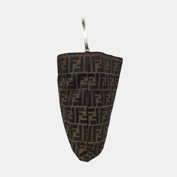 Canvas Top Handle Bag Brown
