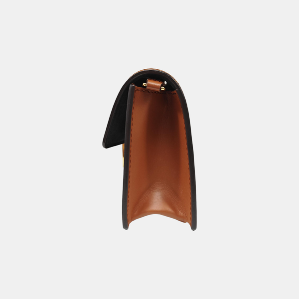 DAUPHINE WOC Monogram Coated Canvas Brown