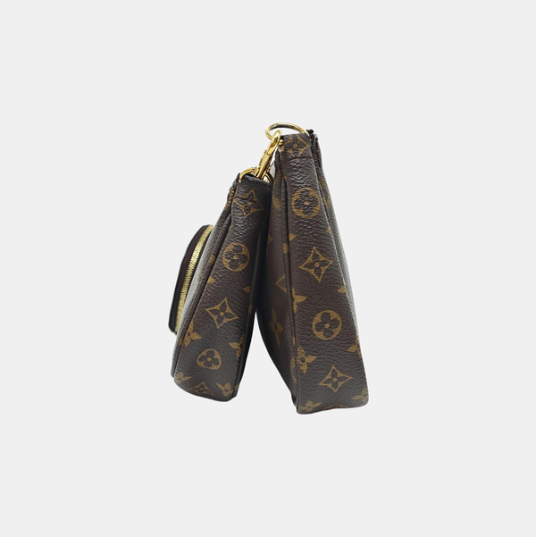 MULTI Monogram Coated Canvas Brown