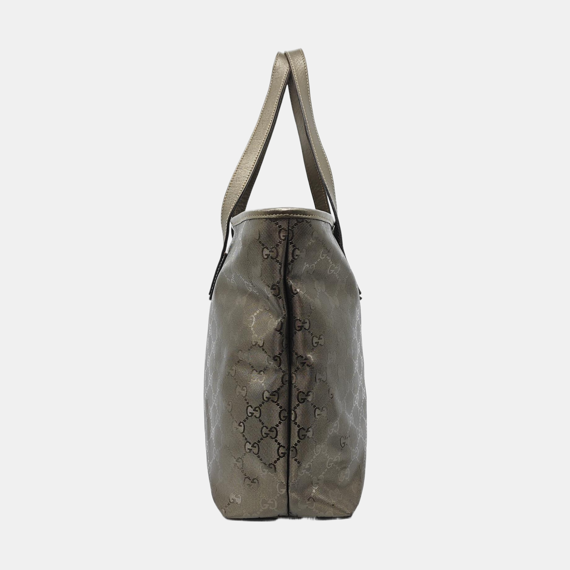 GG Imprime Monogram Calfskin Green