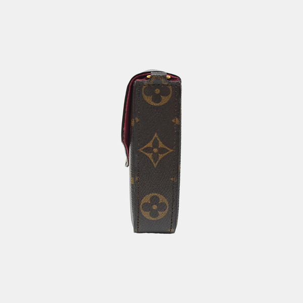 FÉLICIE Monogram Coated Canvas Brown