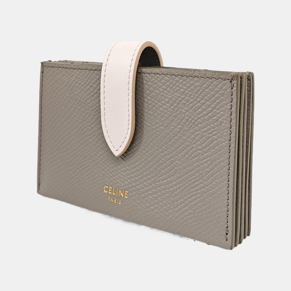 STRAP Calfskin Gray Wallet