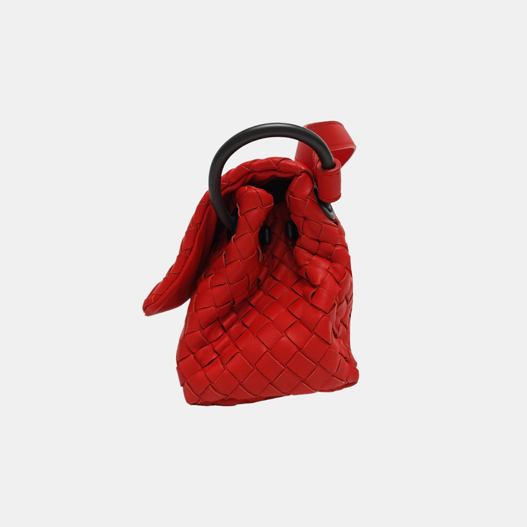 Authenticated pre-owned  Olimpia Lambskin Red - Shoulder Bag at Looply