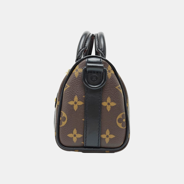 KEEPALL Nano Monogram Coated Canvas Brown