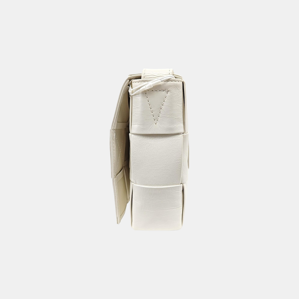 Cassette Medium Calfskin White