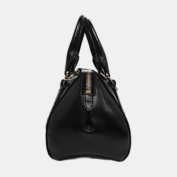 Calfskin Shoulder Bag Medium Black