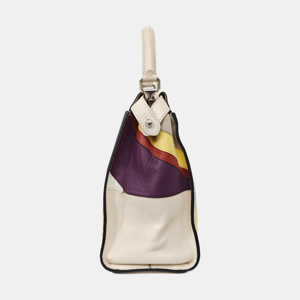 Peekaboo Medium Quilted Calfskin Multicolor