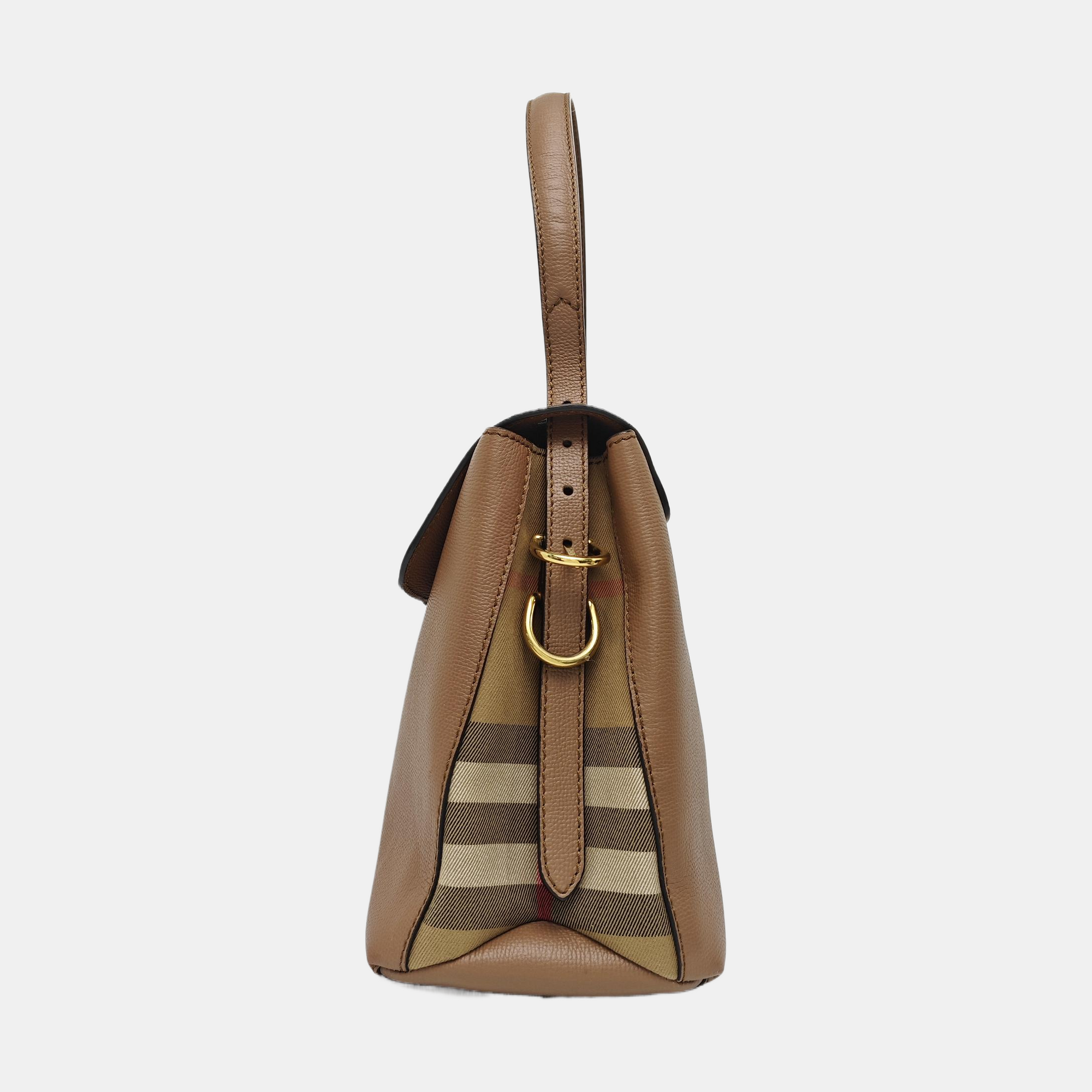 Camberley Derby Large Calfskin Brown