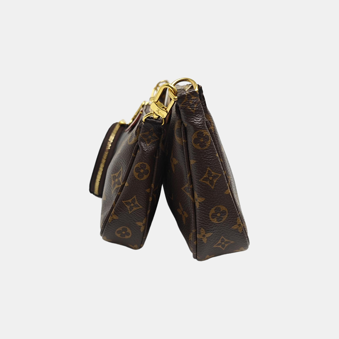MULTI Monogram Coated Canvas Brown