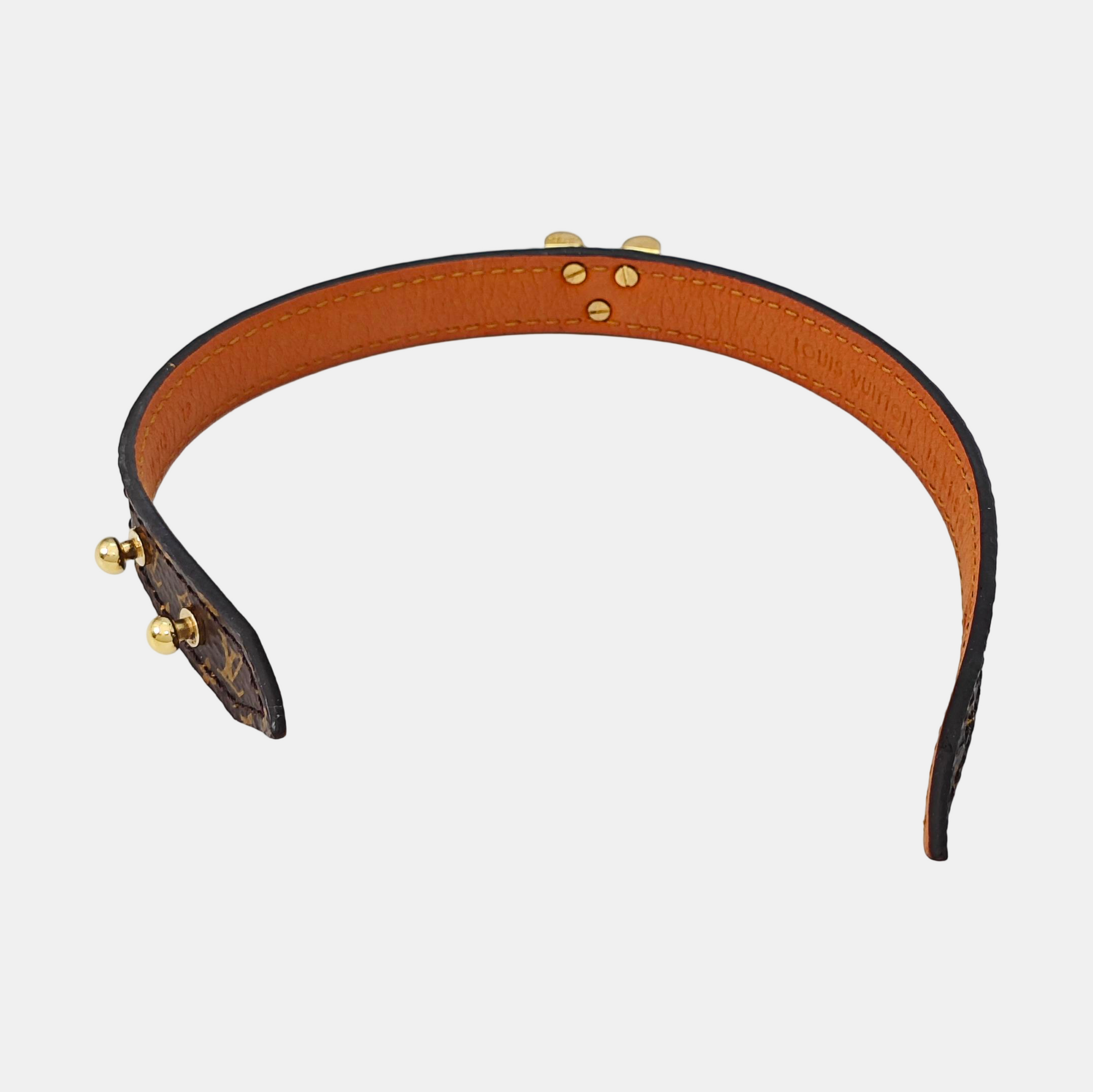 ESSENTIAL V Metal Brown Bangle