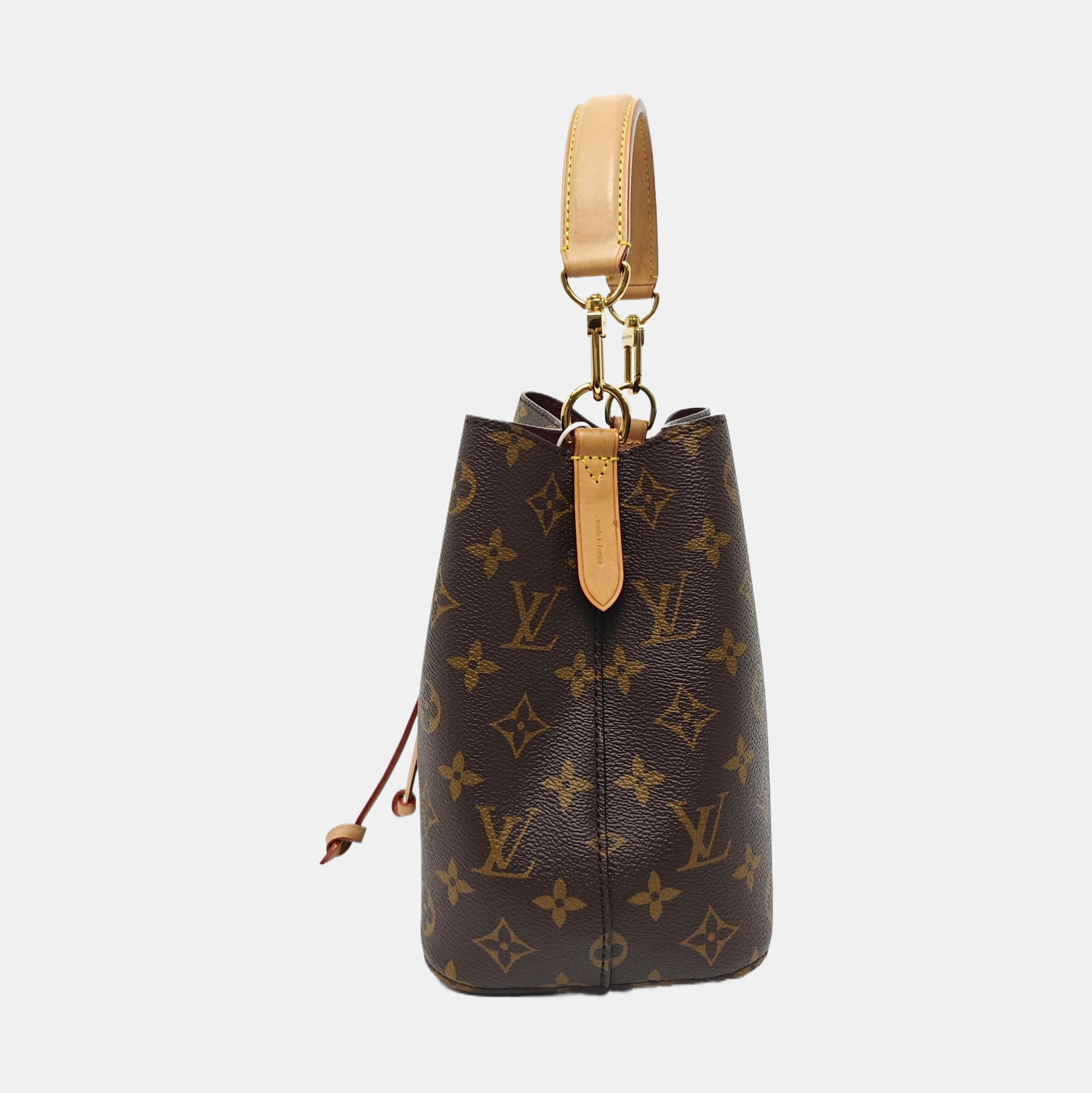 NÉONOÉ BB Monogram Coated Canvas Brown