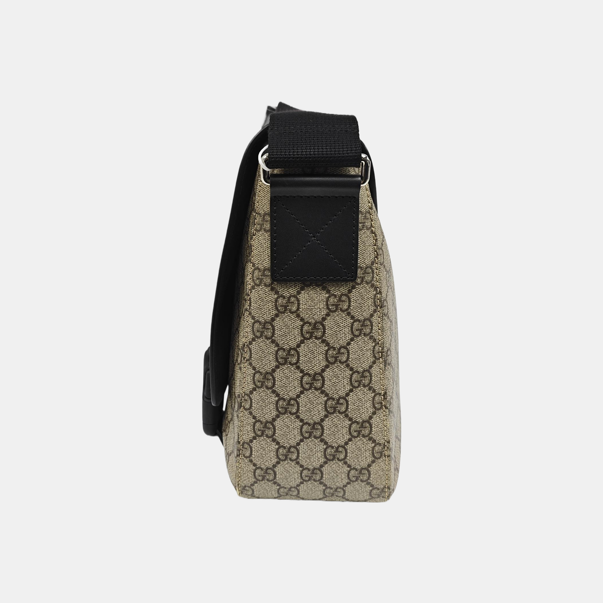 Monogram Coated Canvas Shoulder Bag Beige
