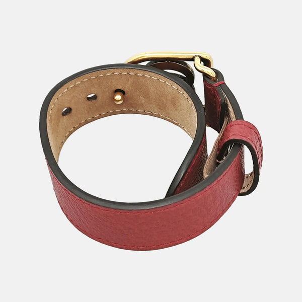 GG Marmont Metal Red Bracelet