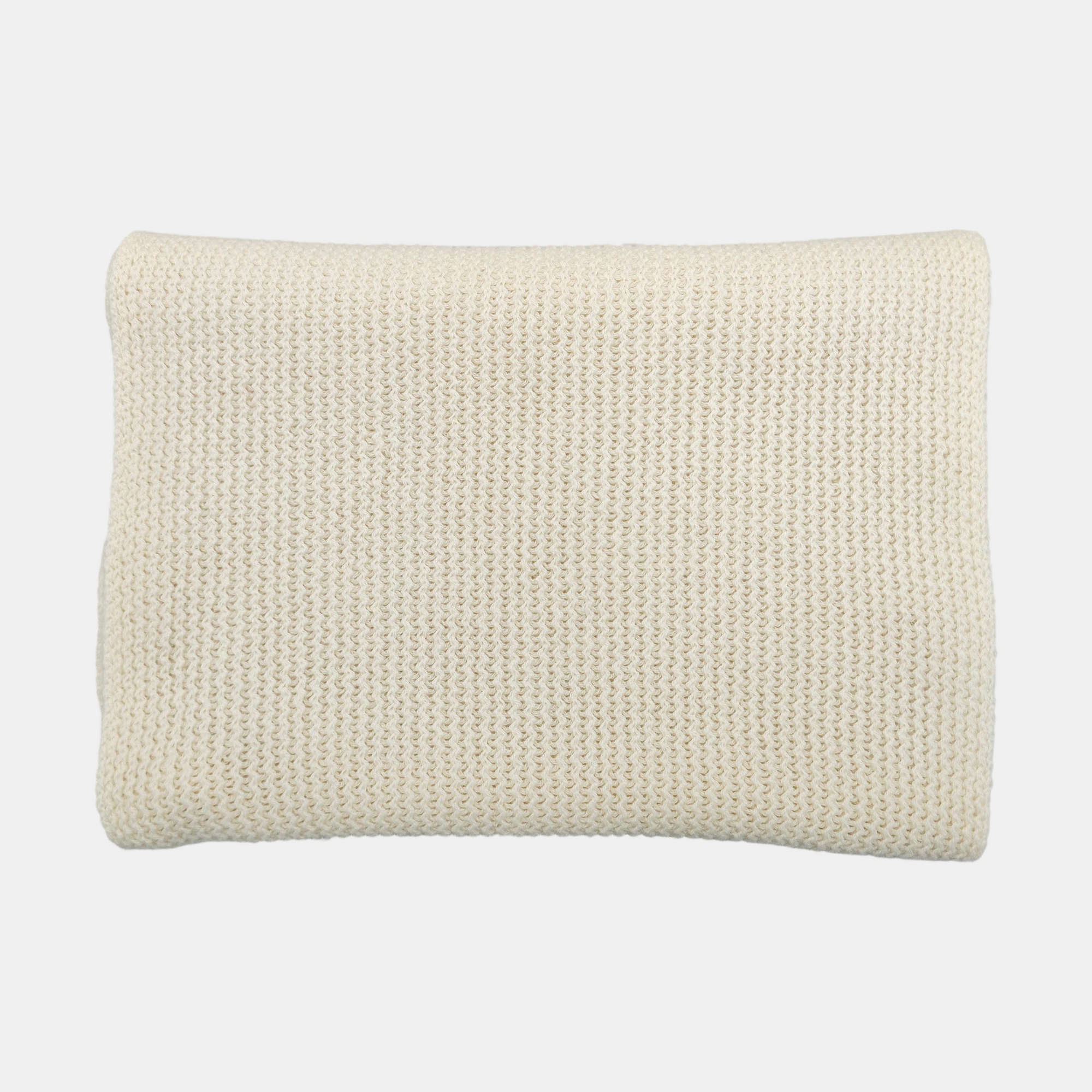 Cashmere Scarf White