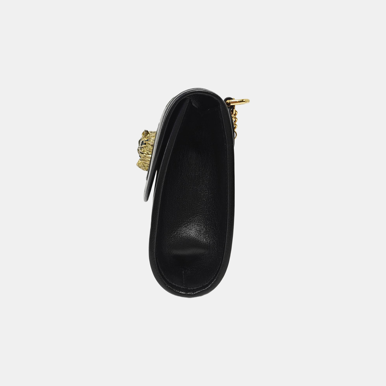 Rajah Small Calfskin Black