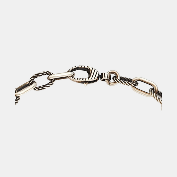 Interlocking G 925 Sterling Silver Bracelet