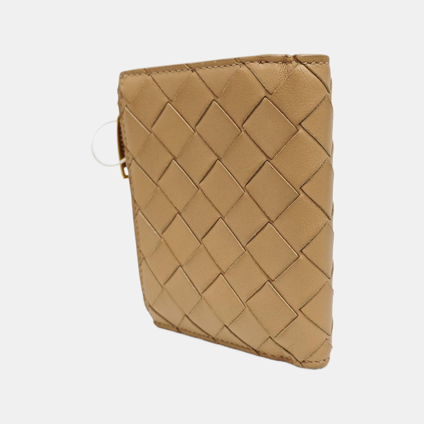 Calfskin Wallet Mini Gray