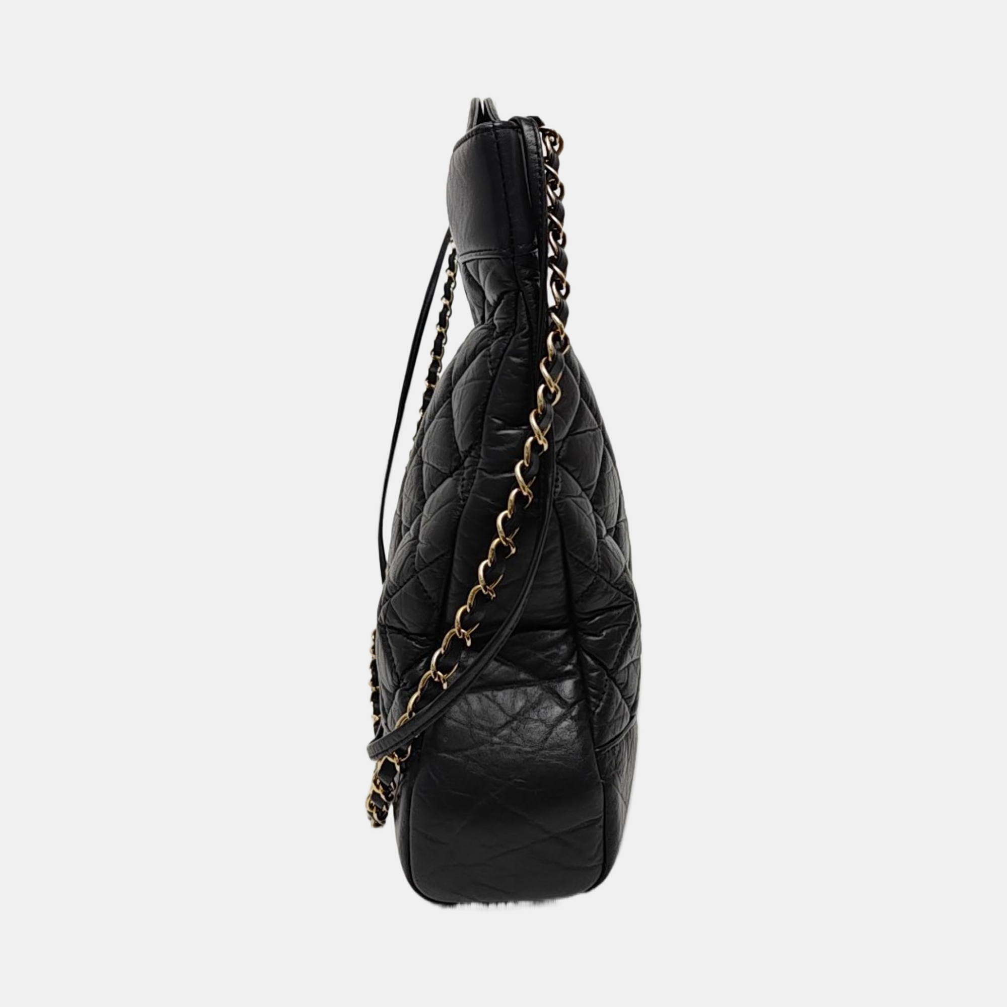CHANEL 31 Large Quilted Calfskin Black