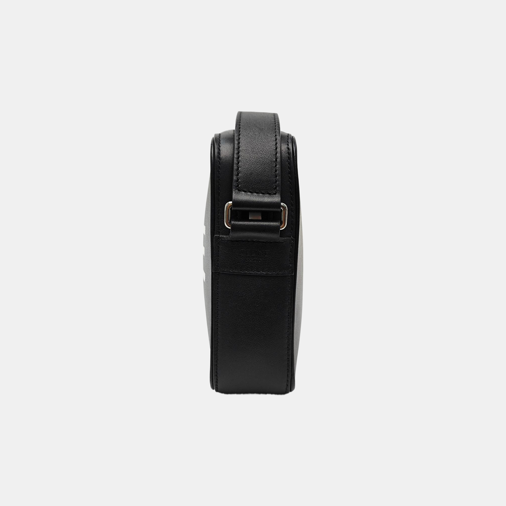 Calfskin Shoulder Bag Medium Black