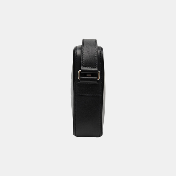 Calfskin Shoulder Bag Medium Black