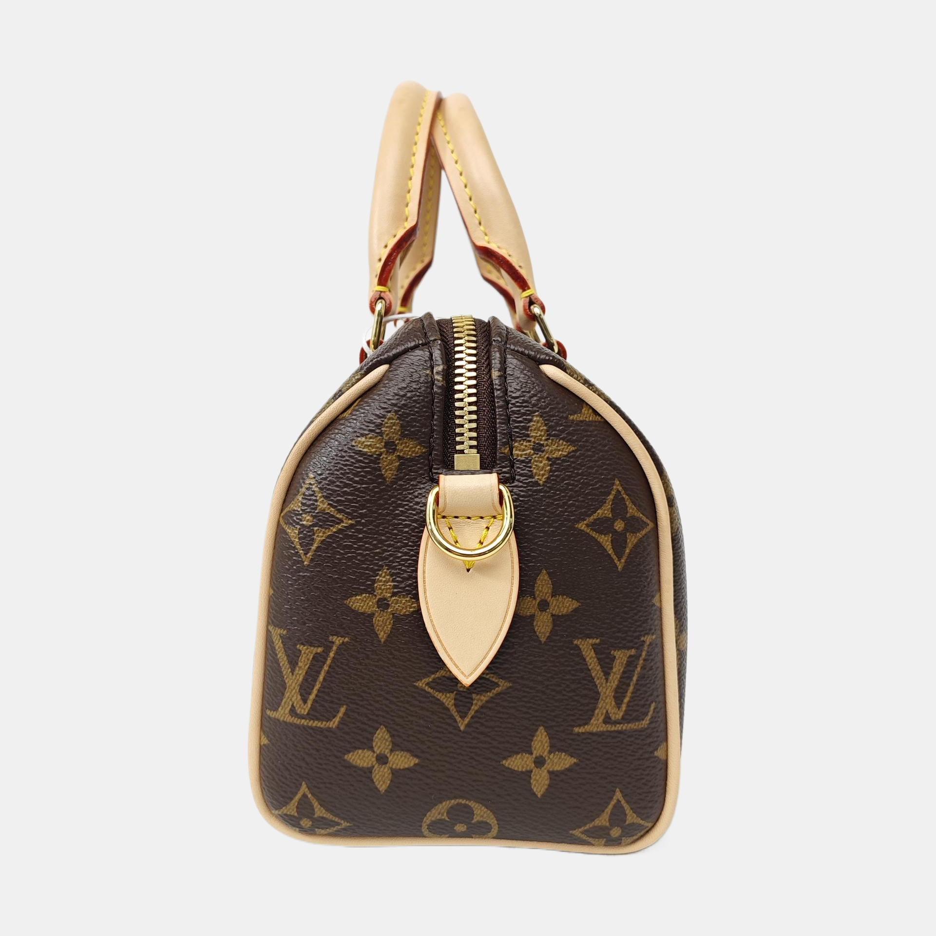 SPEEDY 20 Monogram Coated Canvas Brown