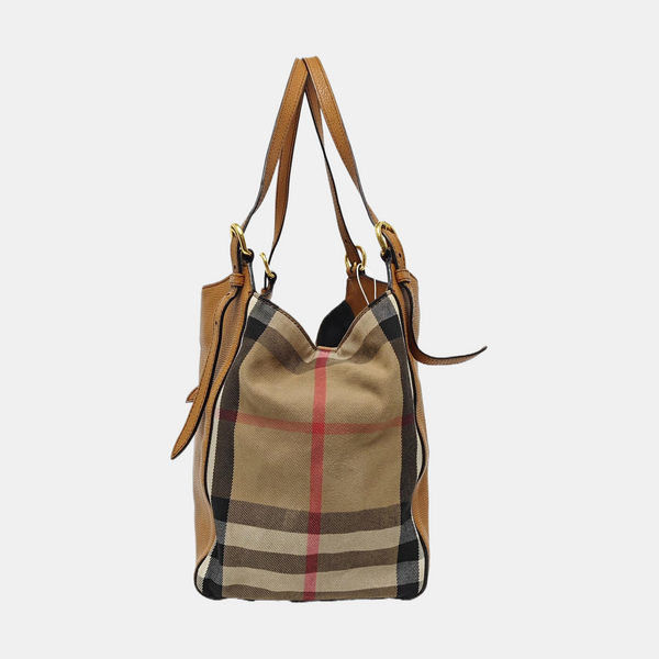 Authenticated pre-owned  Canterbury Calfskin Brown - Tote Bag at Looply