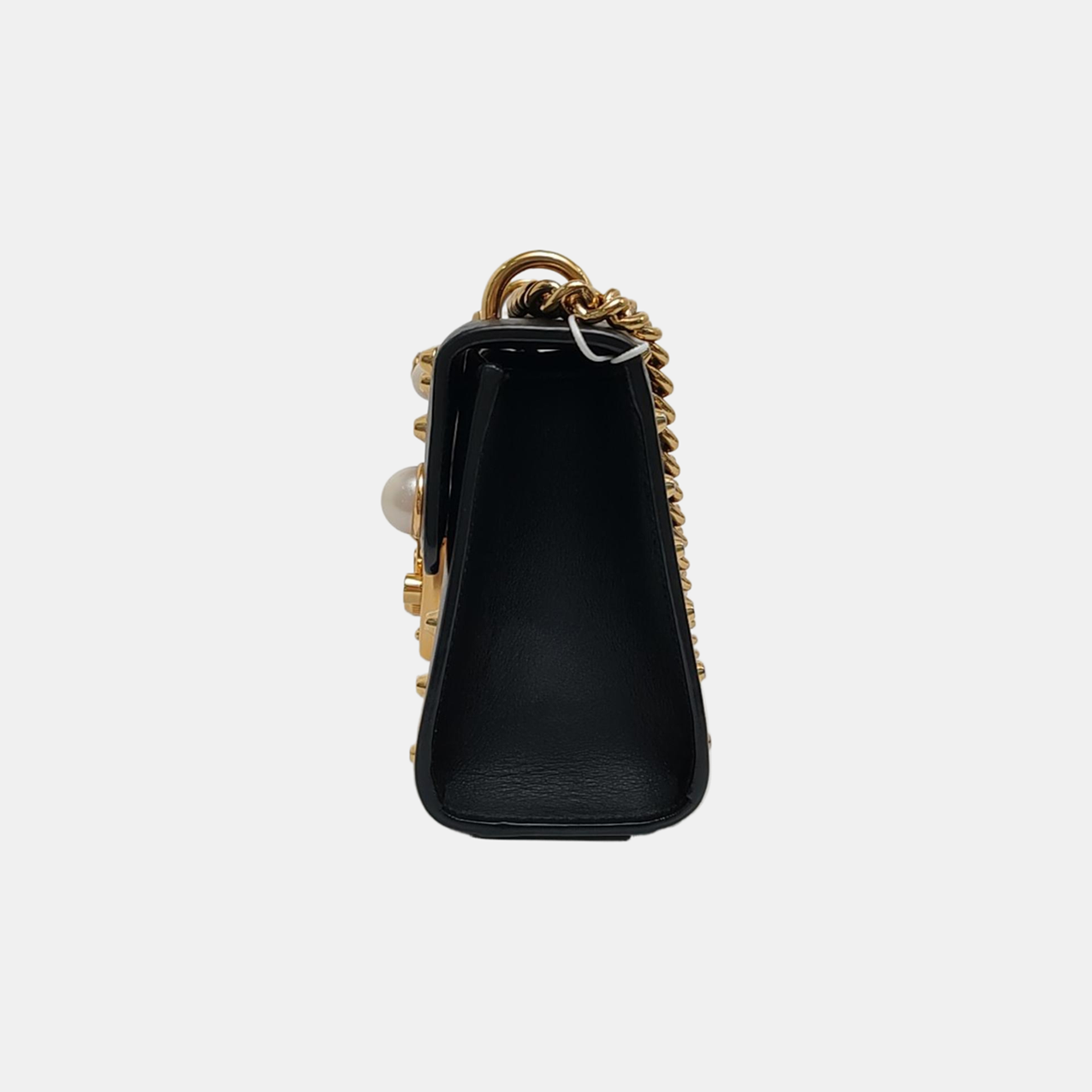 Authenticated pre-owned  Padlock Small Calfskin Black - Crossbody Bag at Looply