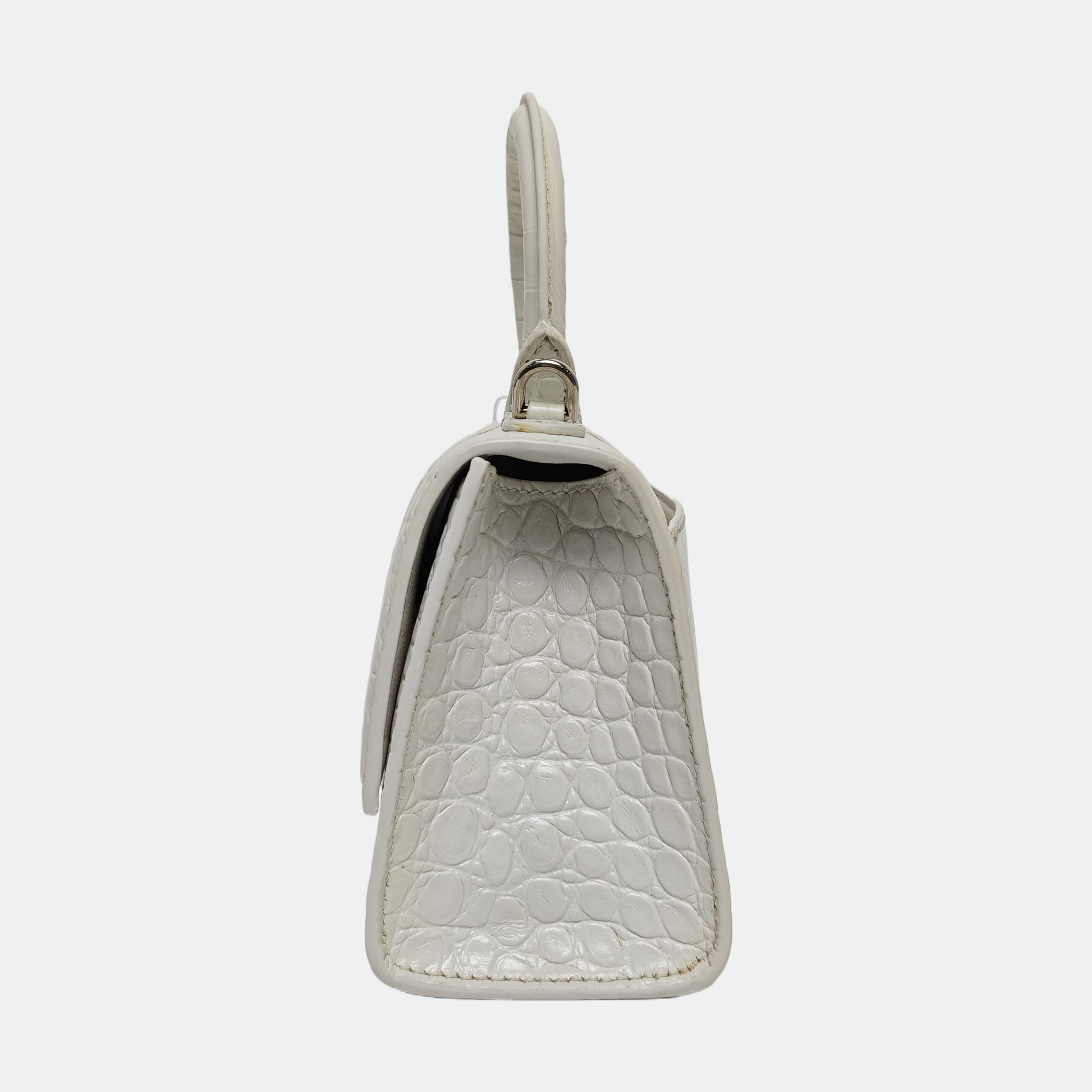 Hourglass XS Calfskin White