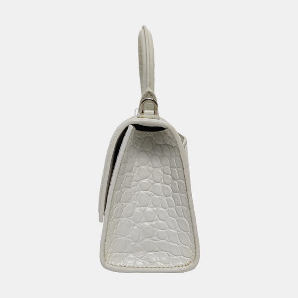 Hourglass XS Calfskin White