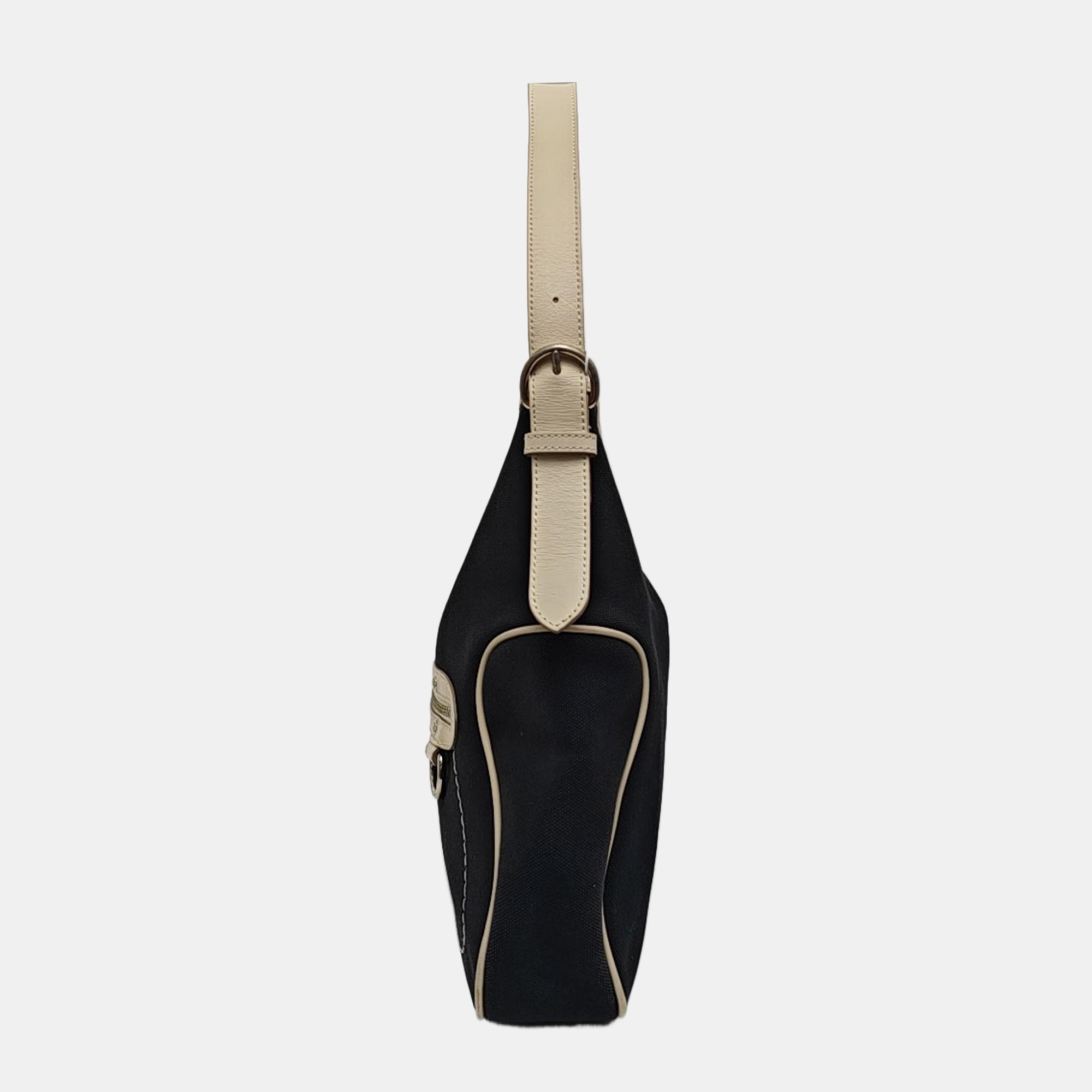 Canvas Shoulder Bag Black