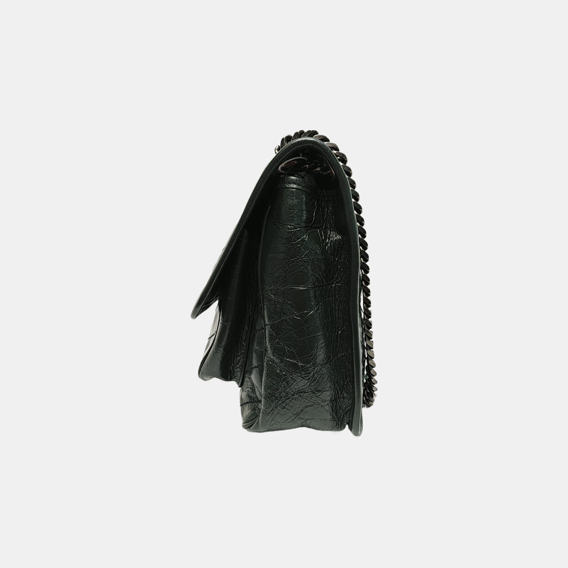 NIKI Medium Calfskin Green