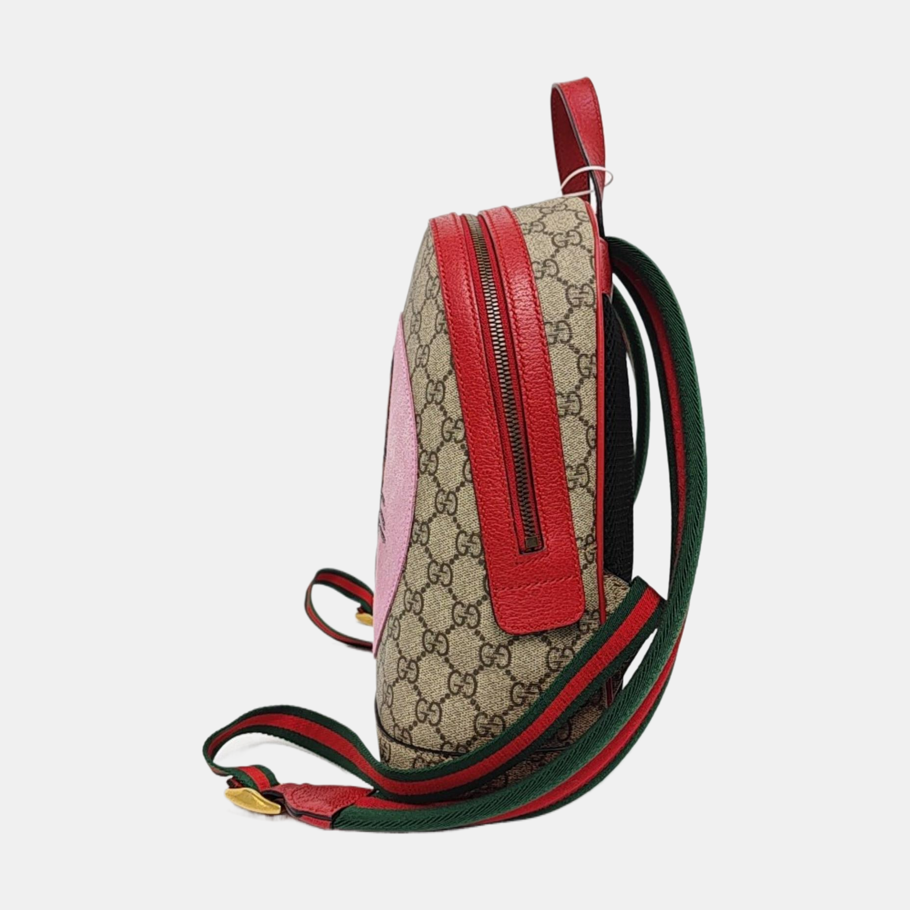 GG Supreme Monogram Coated Canvas Black