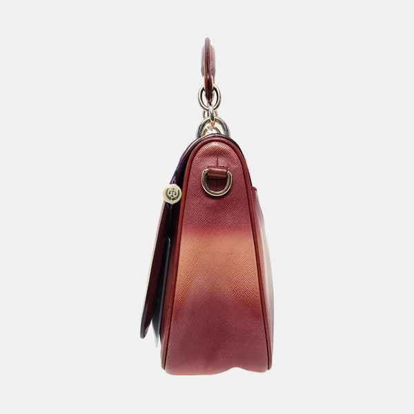 Authenticated pre-owned  Be Dior Medium Calfskin Red - Shoulder Bag at Looply
