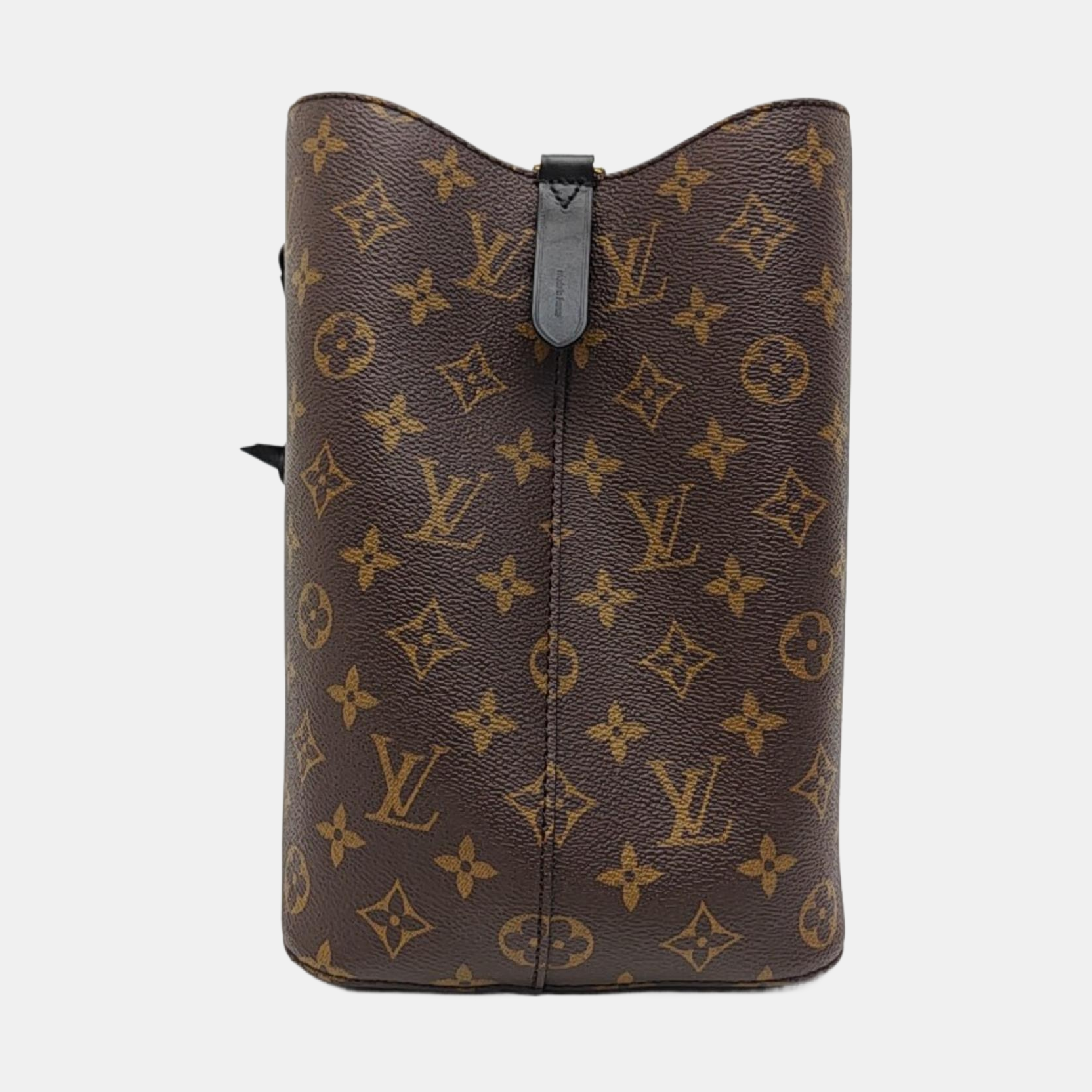 NÉONOÉ MM Monogram Coated Canvas Brown
