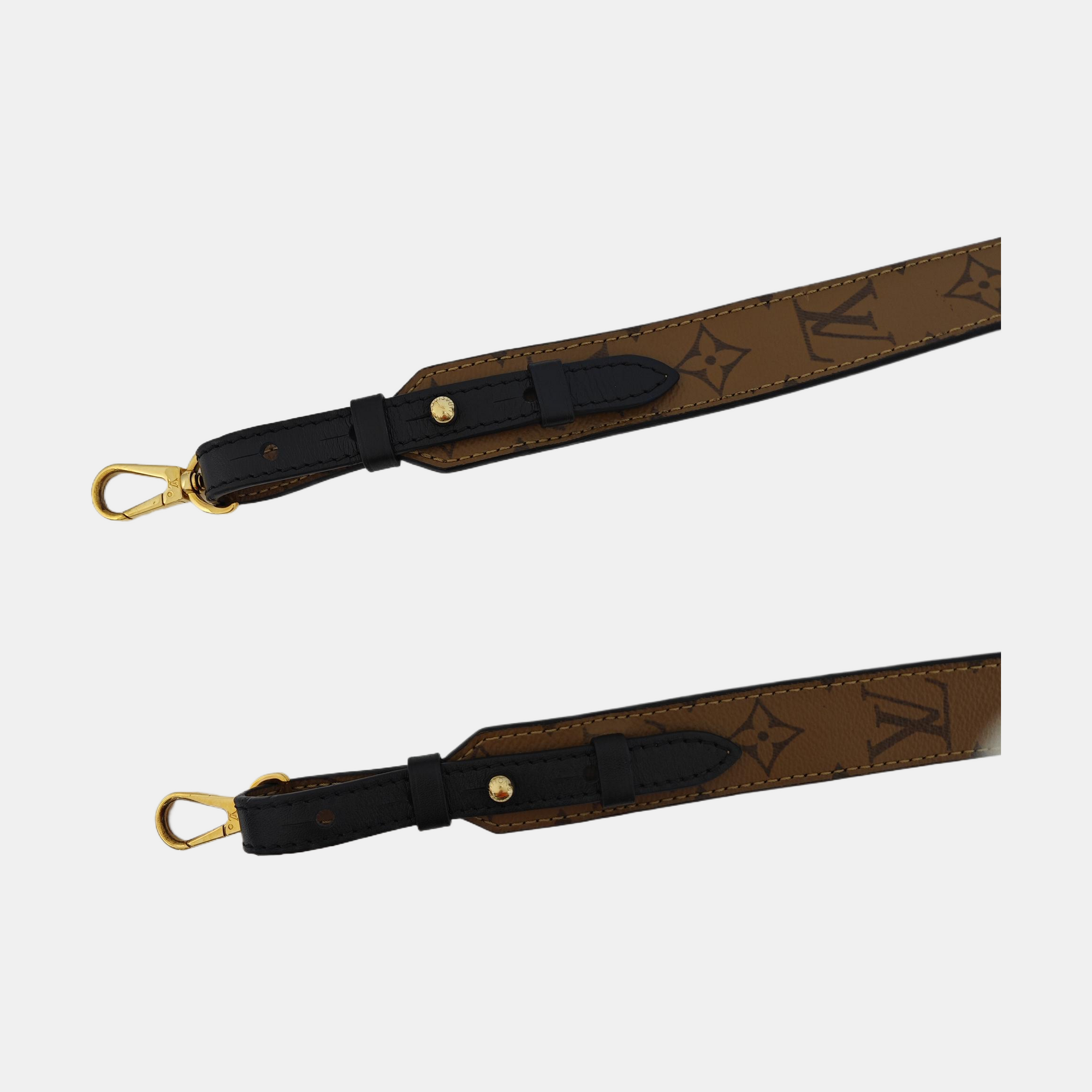 Coated Canvas Bag Strap Beige