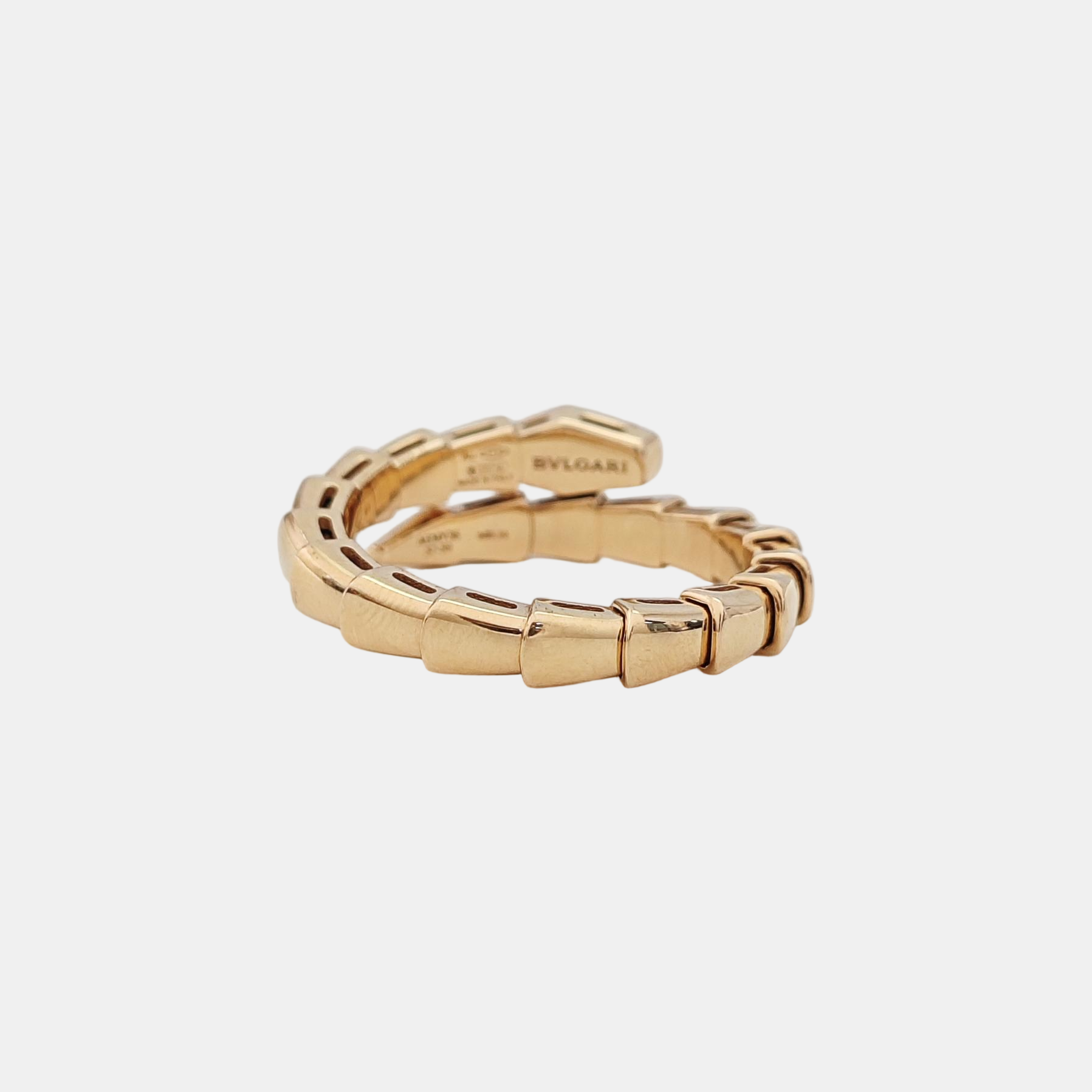 SERPENTI 18k Rose Gold Ring EU 58