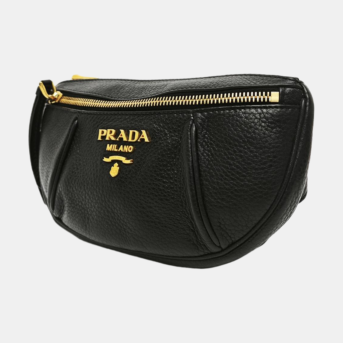 Calfskin Belt Bag Black