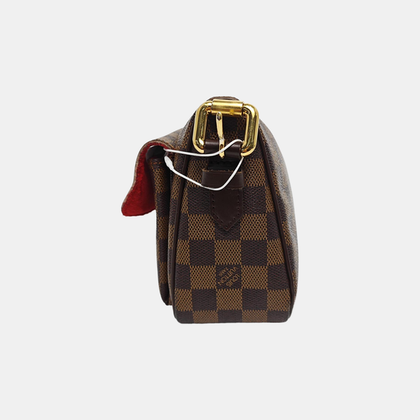 RAVELLO GM Damier Ebene Coated Canvas Brown
