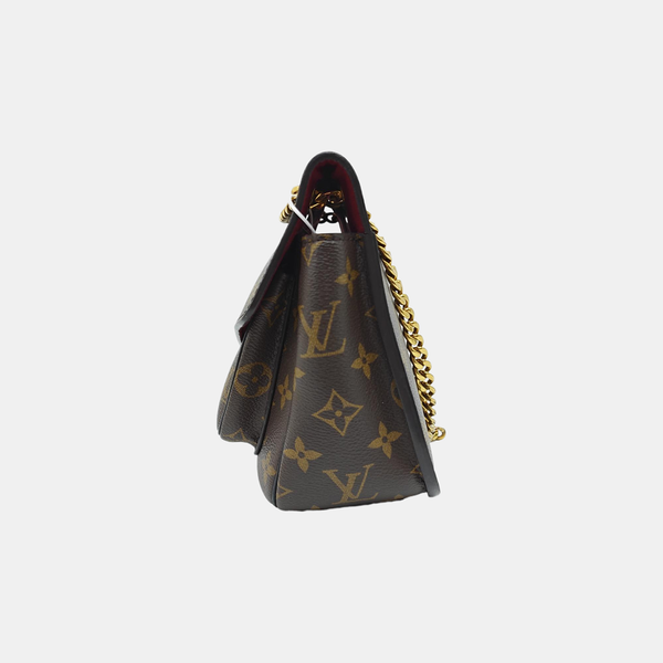 PASSY Monogram Coated Canvas Brown