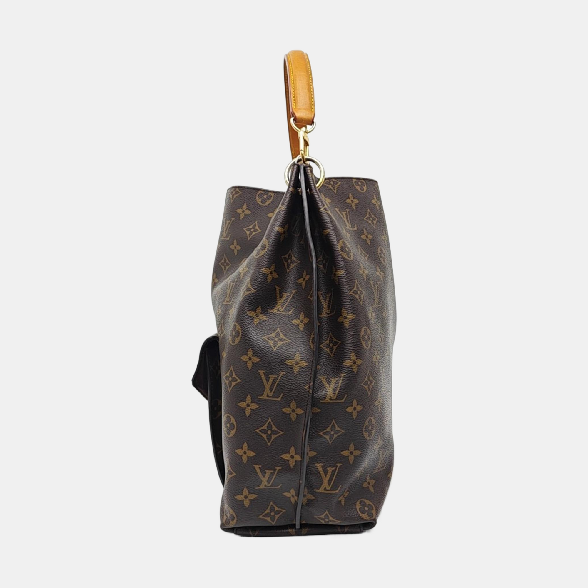 MÉTIS Monogram Coated Canvas Brown