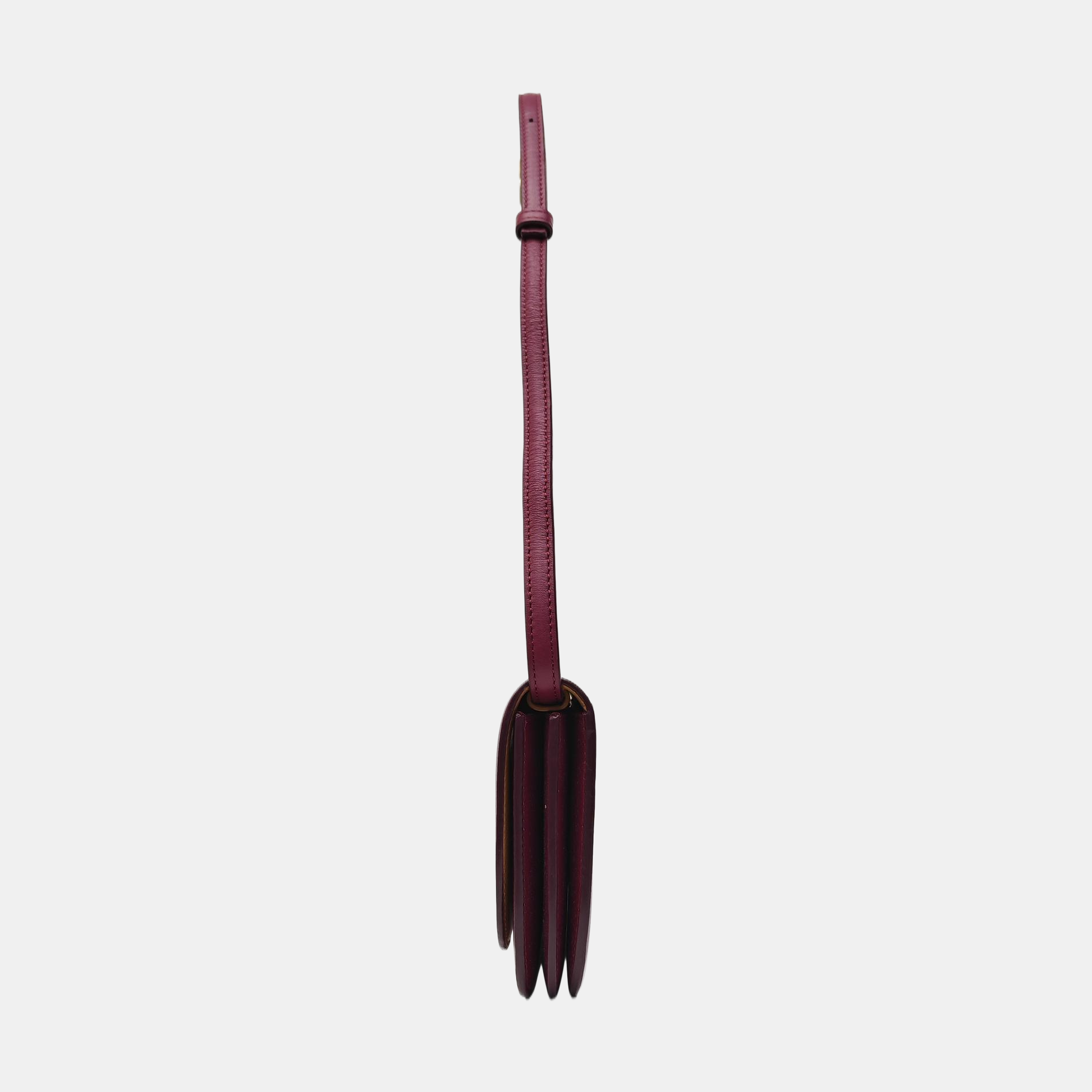 Calfskin Shoulder Bag Red
