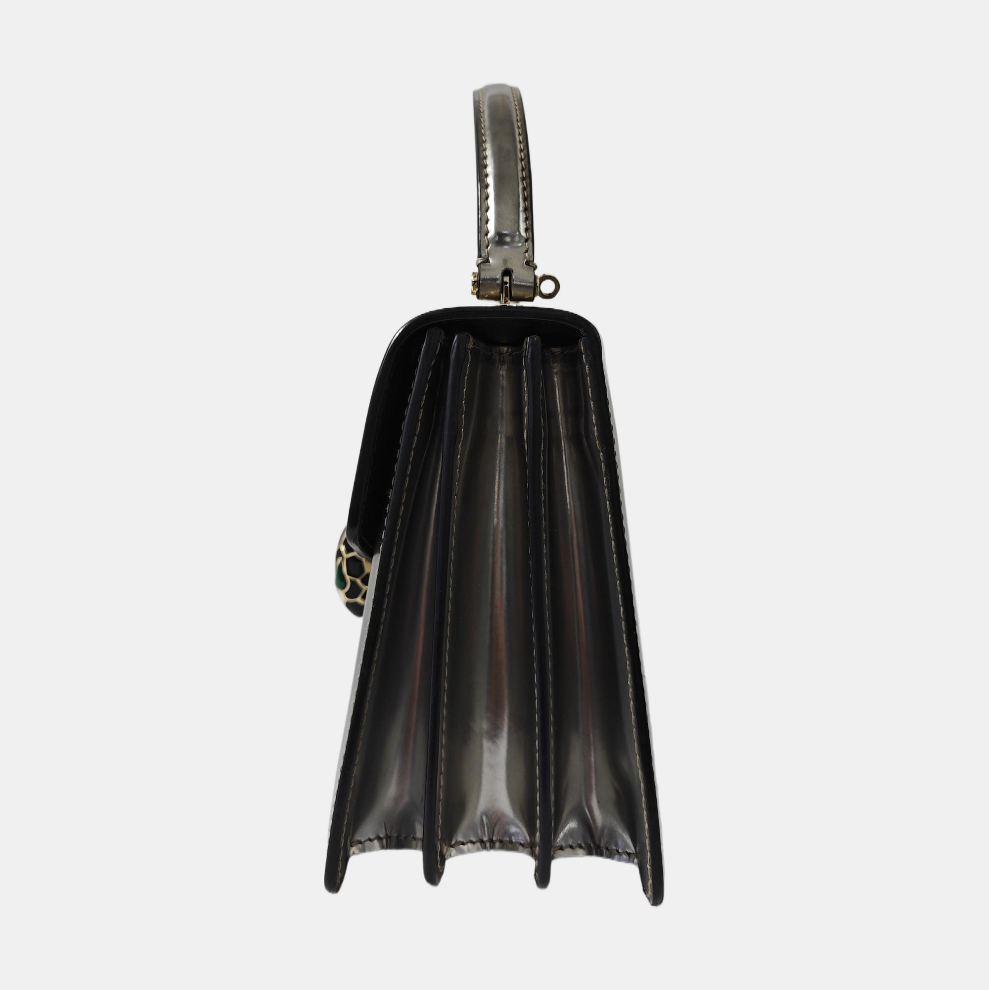 SERPENTI FOREVER Small Calfskin Gray