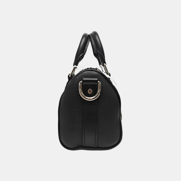 KEEPALL Nano Monogram Calfskin Black