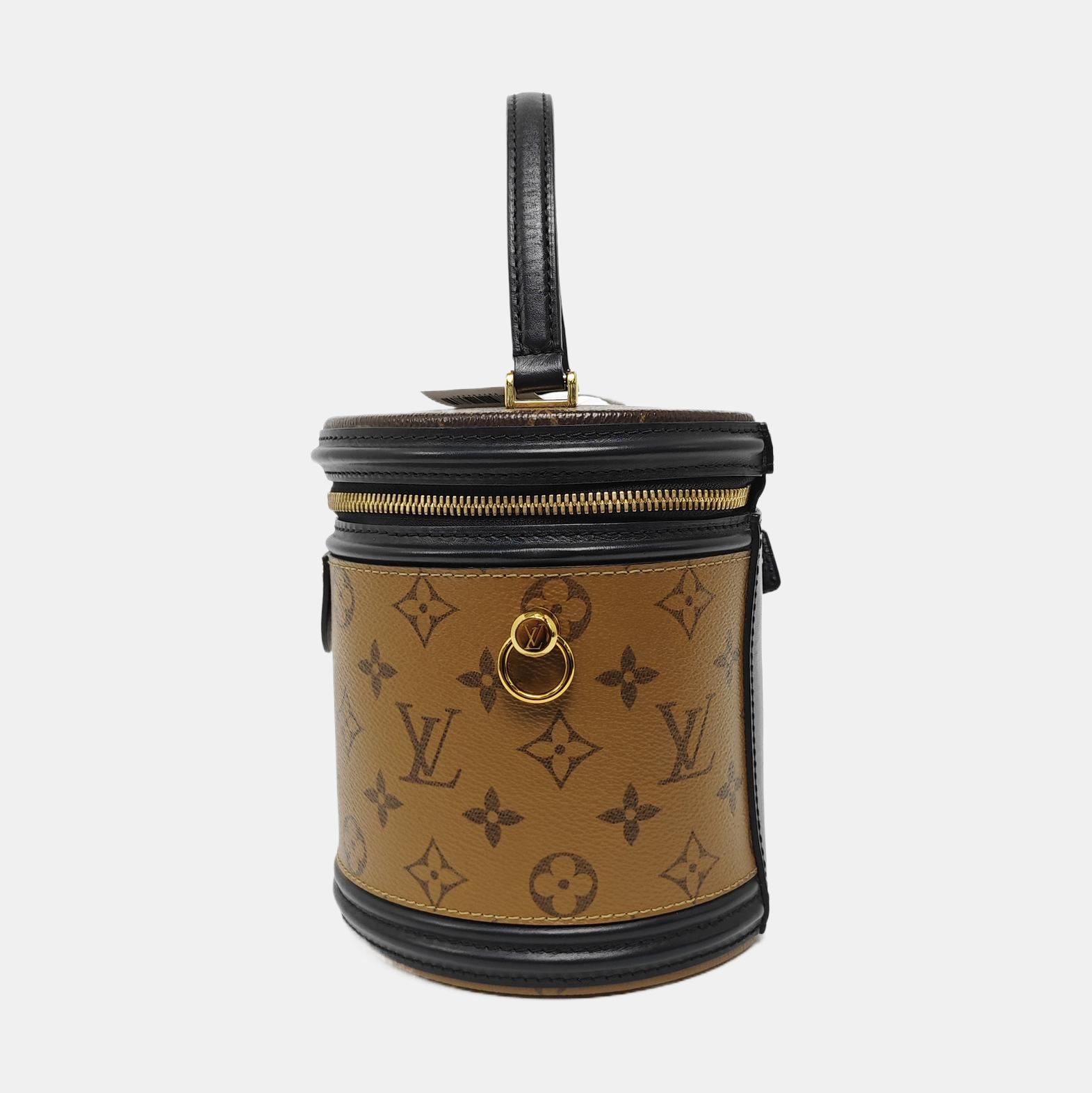 CANNES PM Monogram Coated Canvas Brown